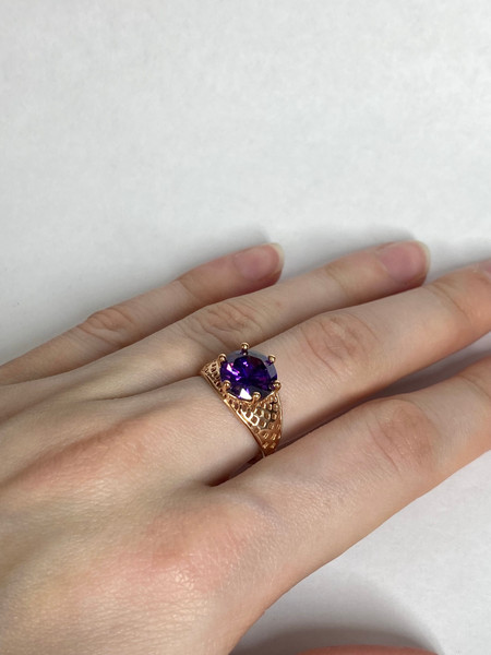 Кольцо Wolves Нежный поцелуй Позолота 1652