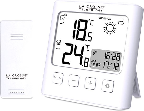 Метеостанция цифровая La Crosse WS6231-WHI - фото