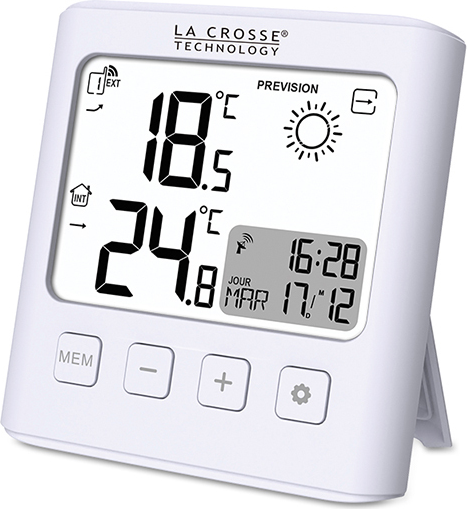 Метеостанция цифровая La Crosse WS6231-WHI