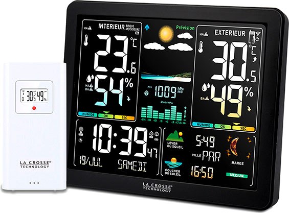 Метеостанция цифровая La Crosse WS6236-BLA - фото