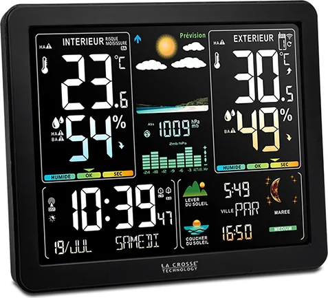 Метеостанция цифровая La Crosse WS6236-BLA