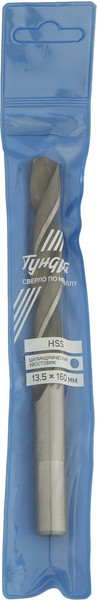 Сверло Tundra HSS цилиндрический хвостовик по металлу 13.5x160мм / 4727956