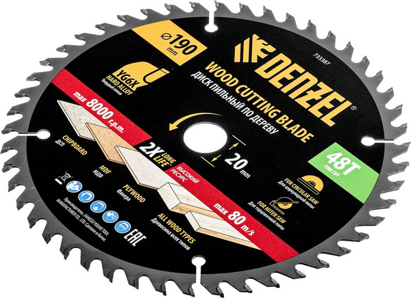 Пильный диск Denzel 733387