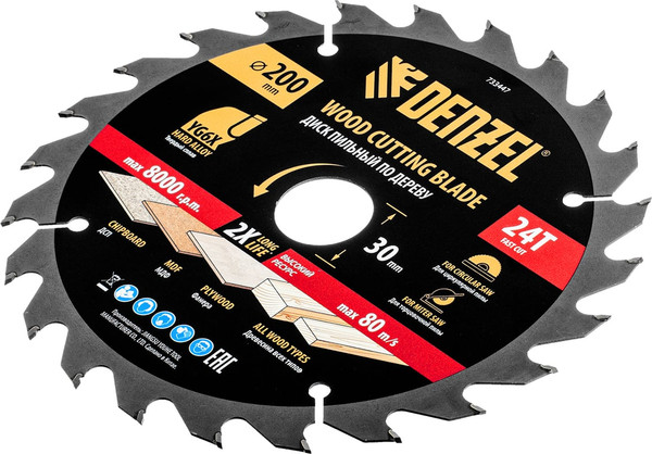 Пильный диск Denzel 733447