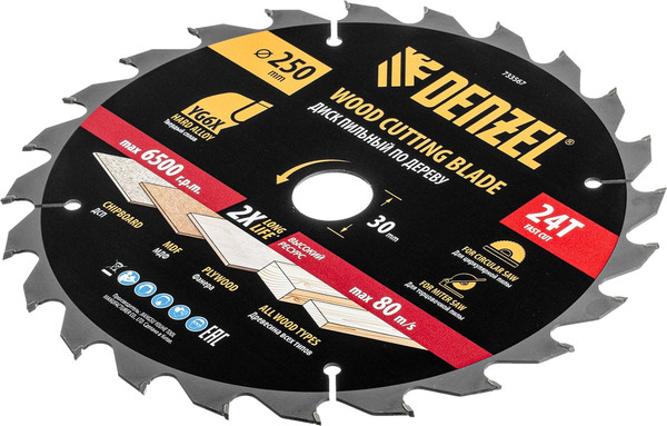 Пильный диск Denzel 733567