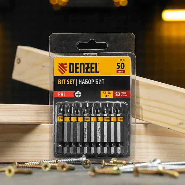 Набор бит Denzel 11649