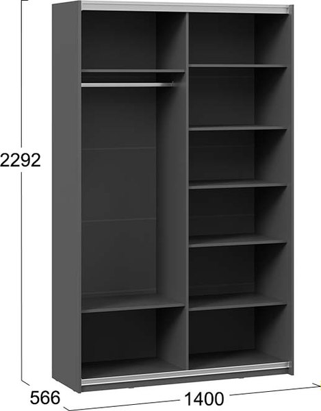 Шкаф-купе ТриЯ Оскар Скания Т2 1400 / 268664