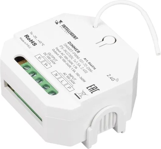 Диммер для светодиодной ленты Arlight Intelligent SMART-PWM-101-72-DIM-PS-IN / 046516 - фото