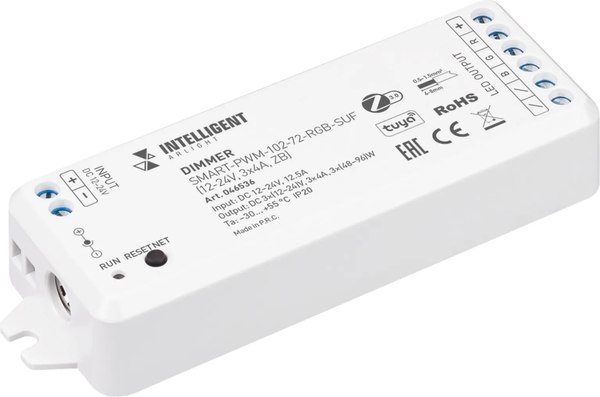 Диммер для светодиодной ленты Arlight Intelligent SMART-PWM-102-72-RGB-SUF / 046536 - фото