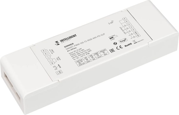 Диммер для светодиодной ленты Arlight Intelligent SMART-PWM-105-72-RGB-MIX-PD-SUF / 037344 - фото