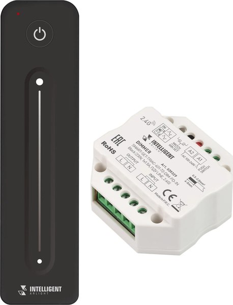 Диммер Arlight Intelligent SMART-SET-TRIAC-601-72-DIM-PD-IN Black / 039329 - фото
