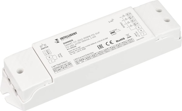 Диммер для светодиодной ленты Arlight Intelligent SMART-CC-2042-RGBW-PD-SUF / 037420 - фото