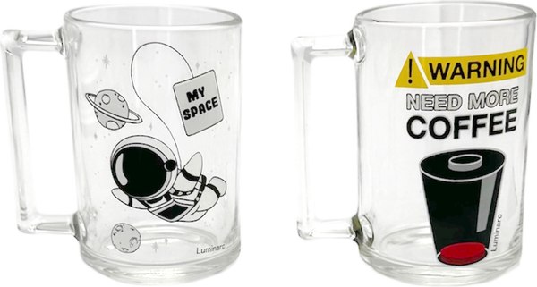 Кружка Luminarc Coffee Warning / 10O0584