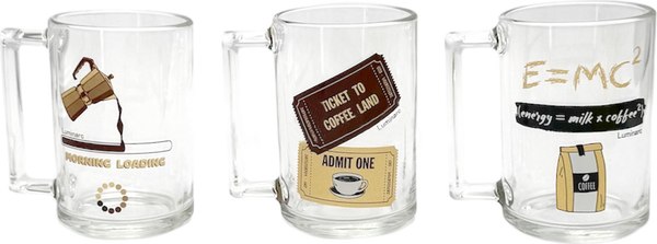 Кружка Luminarc Ticket To Coffee Land / 10O0585