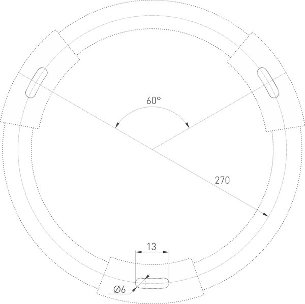 Потолочный светильник Arlight SP-RONDO-R600-60W Day4000 WH 120deg / 034821