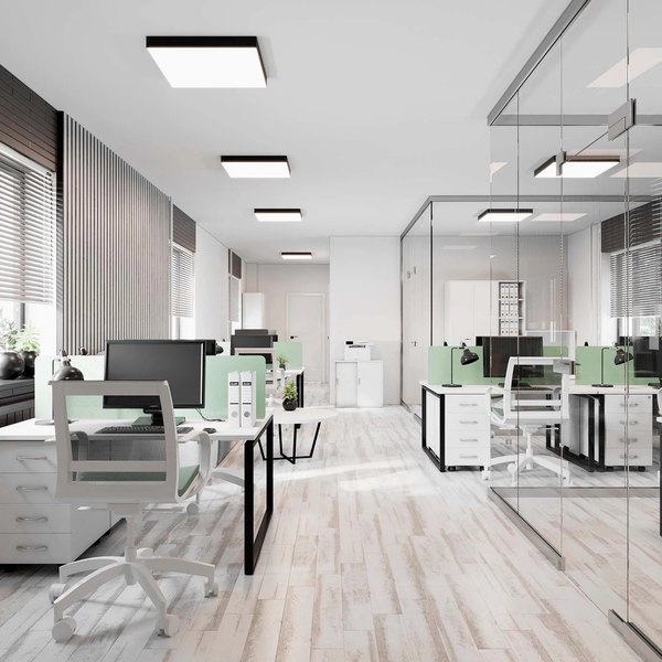 Потолочный светильник Arlight SP-QUADRO-S400x400-40W Day4000 WH 120deg / 034798