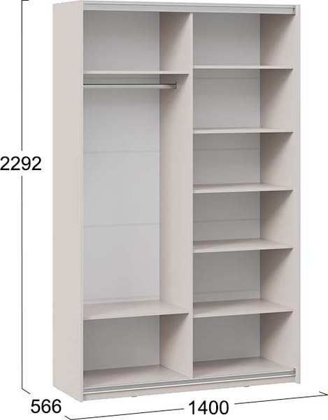 Шкаф-купе ТриЯ Оскар Скания Т2 1400 / 268630