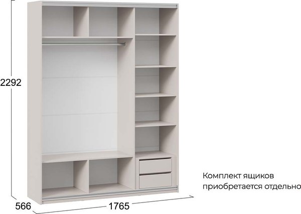 Шкаф-купе ТриЯ Оскар Скания Т2 1800 / 268707