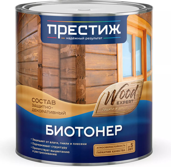Защитно-декоративный состав ПРЕСТИЖ Biotoner - фото