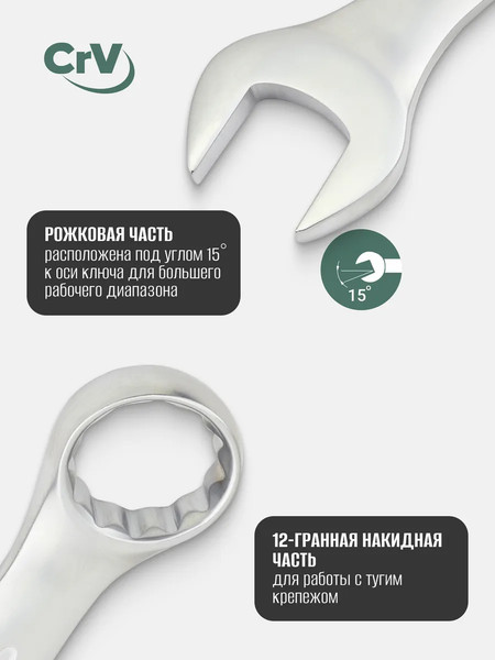 Набор ключей RockForce RF-5261P+1