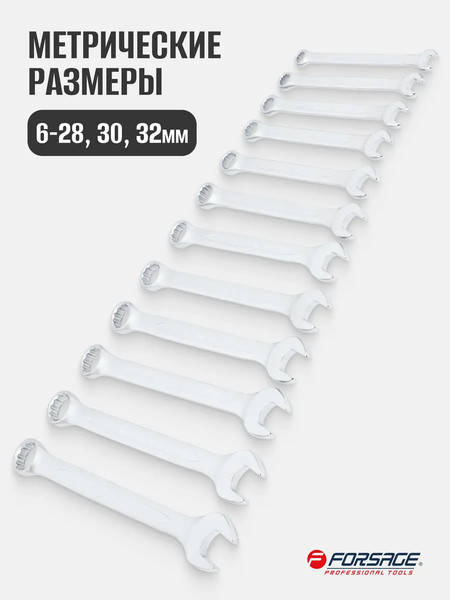 Набор ключей Forsage F-5261P+1