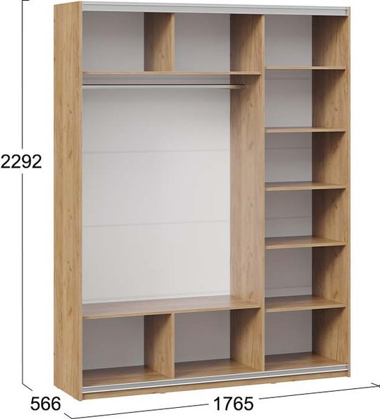 Шкаф-купе ТриЯ Оскар Скания Т2 1800 / 268691