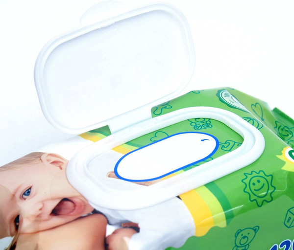 Влажные салфетки детские Bambolina С клапаном