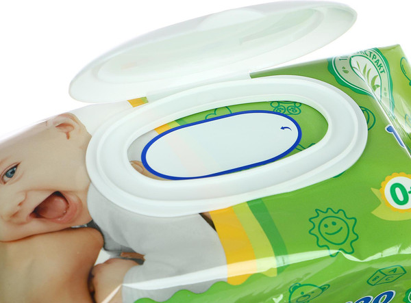 Влажные салфетки детские Bambolina С клапаном