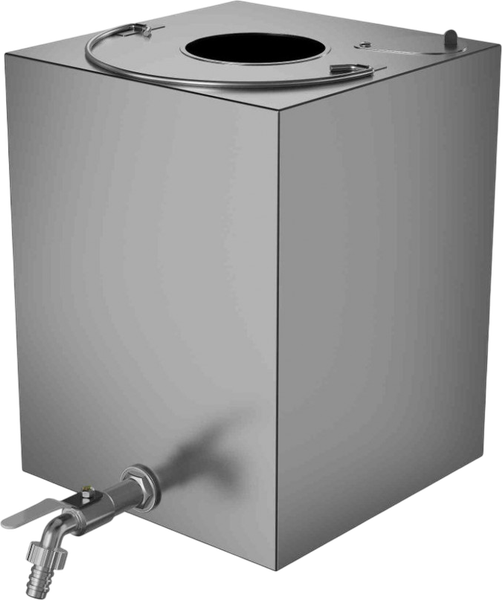 Бак для нагрева воды Intent Квадрат 80мм - фото