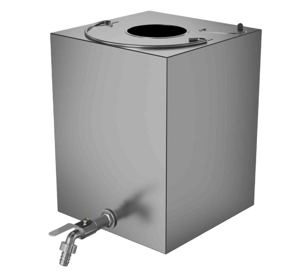 Бак для нагрева воды Intent Квадрат 90мм - фото