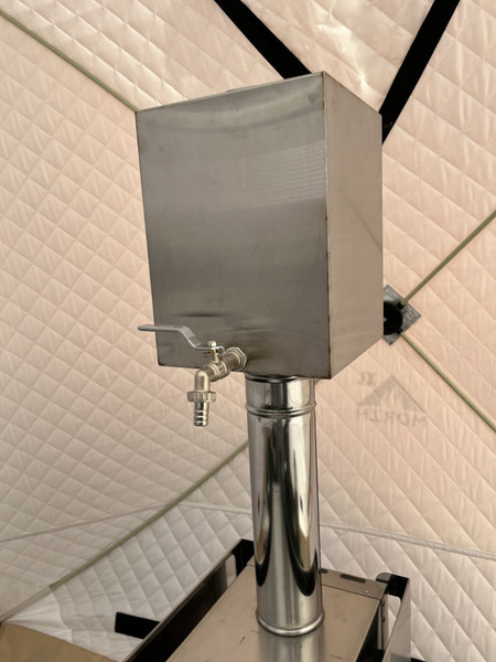 Бак для нагрева воды Intent Квадрат 90мм