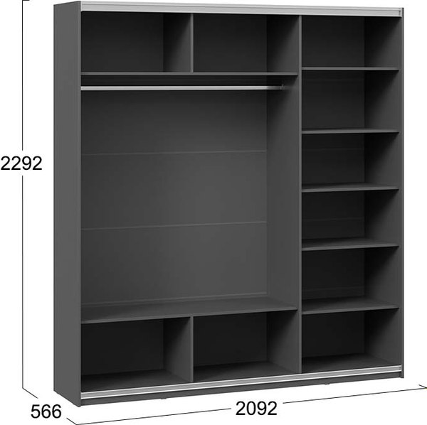Шкаф-купе ТриЯ Оскар Скания Т2 2100 / 268752