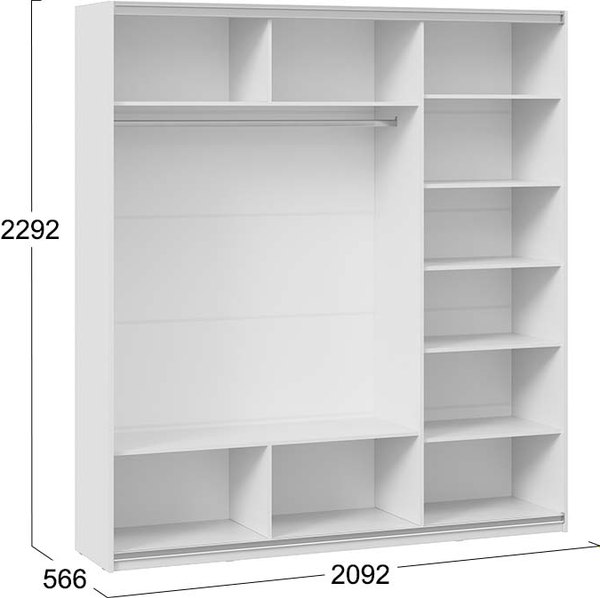 Шкаф-купе ТриЯ Оскар Скания Т2 2100 / 268754