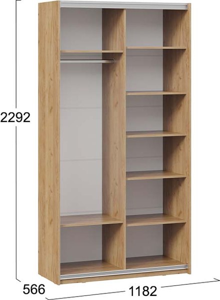 Шкаф-купе ТриЯ Оскар Хилтон Т2 1200 / 271033