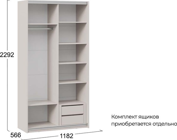 Шкаф-купе ТриЯ Оскар Хилтон Т2 1200 / 271041