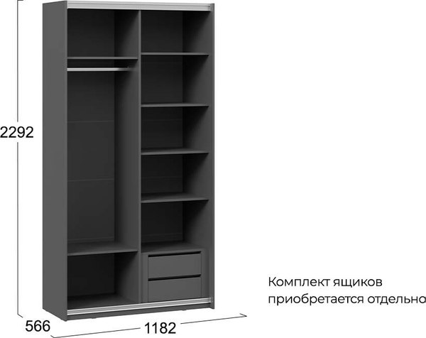 Шкаф-купе ТриЯ Оскар Хилтон Т2 1200 / 271042