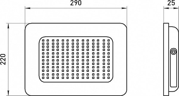 Прожектор ЭРА LPR-023-0-40K-150 / Б0067708