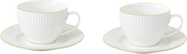 Набор для чая/кофе JEWEL Бьянко / ПС0001-33 - фото