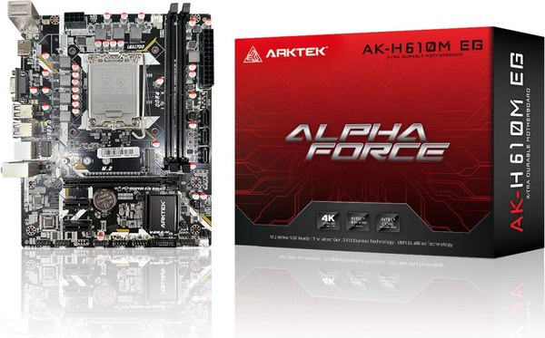 Материнская плата Arktek AK-H610M EG (VA)