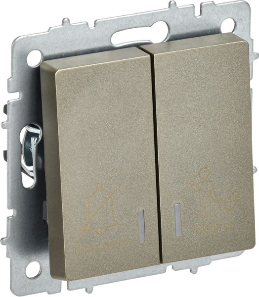 Выключатель IEK Brite BR-V20-2-10-K37 - фото