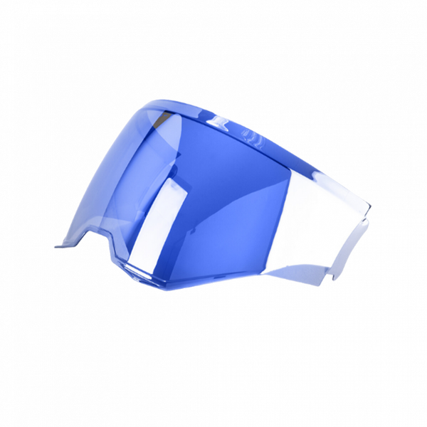 Визор для мотошлема Scorpion Exo Exo-tech Mirror Blue KDF-18-1 - фото