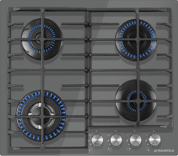 Газовая варочная панель Maunfeld EGHG.64.63CDGR/G - фото