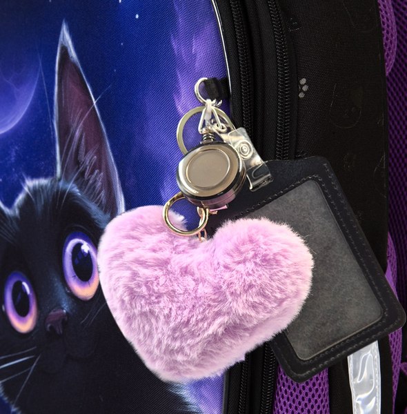 Школьный рюкзак Schoolformat Ergonomic Light 2 Игривый космокотик / РЮКЖКМБ2-ИКК