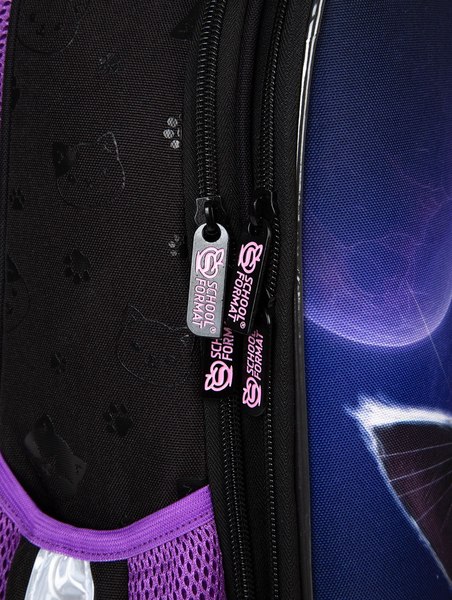 Школьный рюкзак Schoolformat Ergonomic Light 2 Игривый космокотик / РЮКЖКМБ2-ИКК