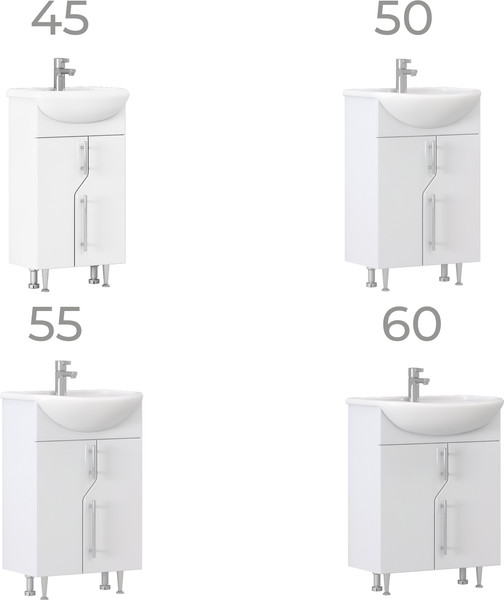 Тумба под умывальник Vigo Turin 500-2-0