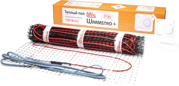 Теплый пол электрический Warmstad WSM 100W-0.65m / 100037084500 - фото