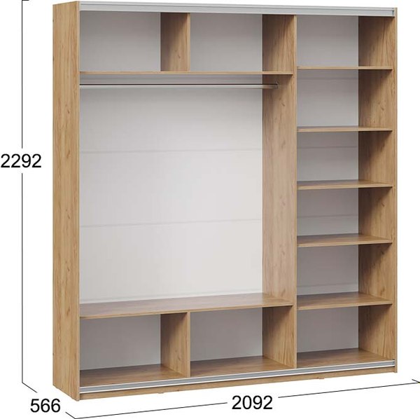 Шкаф-купе ТриЯ Оскар Хилтон Т2 2100 / 271141