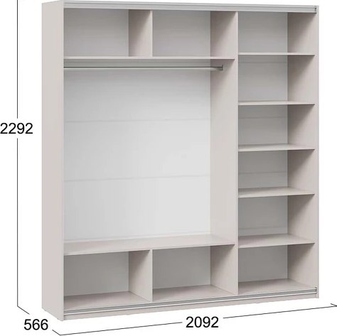 Шкаф-купе ТриЯ Оскар Хилтон Т2 2100 / 271120