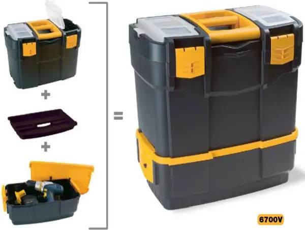 Набор ящиков для инструментов ArtPlast Tekna / 6700V
