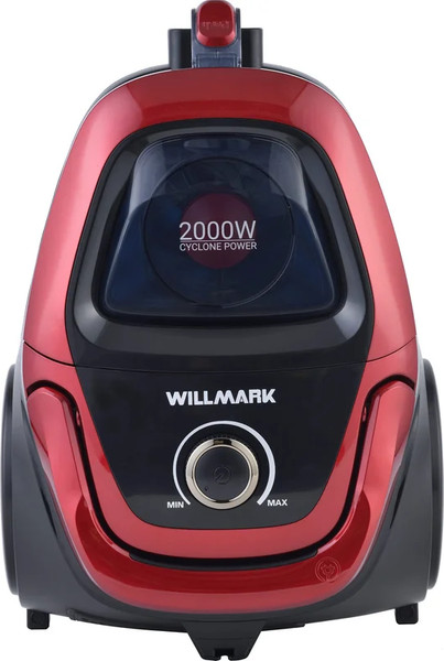 Пылесос Willmark VC-2630CYM / 2000387 (красный)